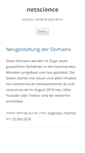 Mobile Screenshot of netchemie.de